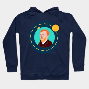 Van Gogh with Sun Hoodie